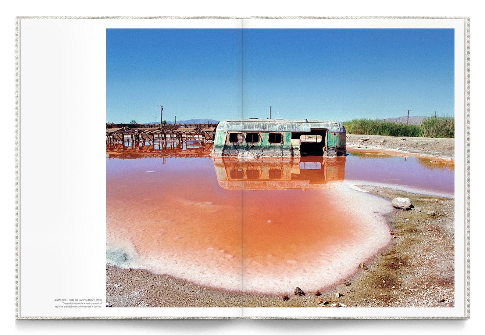 Bombay Beach Abandoned Trailer spread